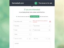 Tablet Screenshot of farrowball.com